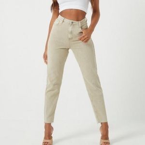 Sand Co Ord Riot High Wasited Jeans